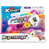Pistolet - ZURU XSHOT - Skins BlasterCorn Heartbreaker blaster - 16 fléchettes - Des 8 ans