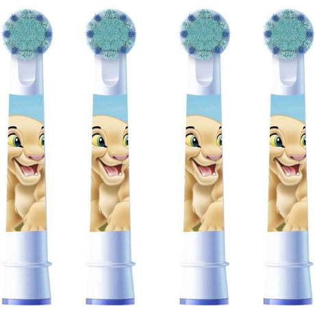 Brossettes x4 Le Roi Lion, Disney, Oral-B Pro Kids 3+, Pack de rechange, Pour enfant