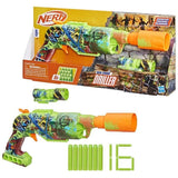 Nerf Zombie Driller, Blaster a fléchettes, cylindre rotatif, Des 8 ans