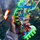 Nerf Zombie Driller, Blaster a fléchettes, cylindre rotatif, Des 8 ans
