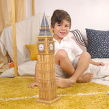 Puzzle 3D - EXPLORA - Big Ben - 44 pieces - Des 5 ans - Facile a assembler