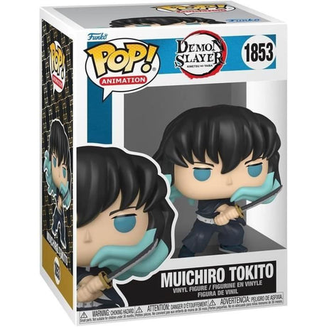 Figurine - Funko Pop! - Demon Slayer - Muichiro Tokito - 10 cm - Version Chase possible