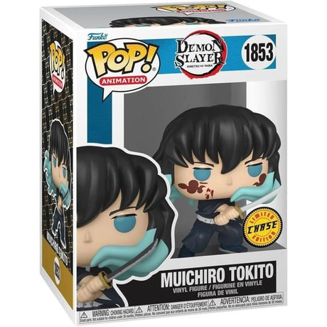Figurine - Funko Pop! - Demon Slayer - Muichiro Tokito - 10 cm - Version Chase possible