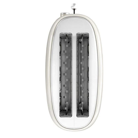 Grille-pain vintage - SWEISS - GRV8 - 2 fentes - 1500 W - Beige
