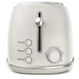 Grille-pain vintage - SWEISS - GRV8 - 2 fentes - 1500 W - Beige