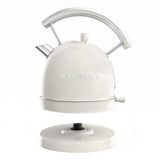 Bouilloire vintage - SWEISS - KTL8 - 2200 W - 1,8 L - Socle 360° - Beige