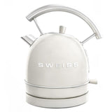 Bouilloire vintage - SWEISS - KTL8 - 2200 W - 1,8 L - Socle 360° - Beige