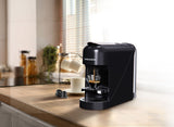 Machine a café a capsules - ARTHUR MARTIN - AMN230N - Expresso & Lungo - 1400 W - Noir