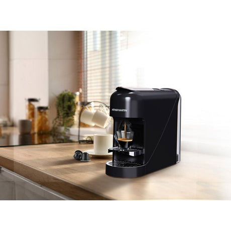 Machine a café a capsules - ARTHUR MARTIN - AMN230N - Expresso & Lungo - 1400 W - Noir