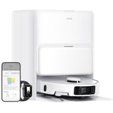 MOVA P50 Ultra - Robot Aspirateur Laveur avec Station - 19 000 Pa - Nettoyage des coins aux bords