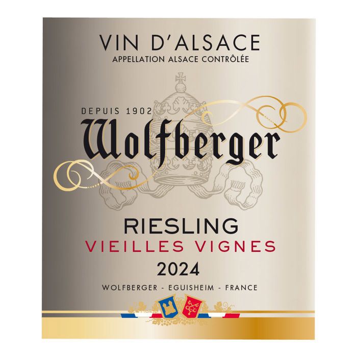 Wolfberger Vieilles Vignes 2024 Alsace Riesling - Vin blanc d'Alsace