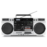 Ghetto Blaster - MEDION - Vintage - DAB+ - CD/Cassette/USB/MP3 - 2x10W RMS - Silver