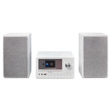 Mini Chaîne HiFi - MEDION - Radio Internet DAB/FM - Lecteur CD - 2x15W RMS - Blanc