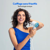 Seche-cheveux - MEDION - MD19983 - 1600 W - 2 vitesses - 85°C - Design LED - Blanc