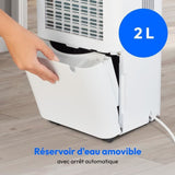 Déshumidificateur - MEDION - 12L / jour - Capacité réservoir 2L