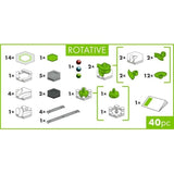 Jeu de construction - Ravensburger - Gravitrax - GO Rotative - 40 pieces - Pour enfants de 8 ans et plus