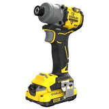 Visseuse a impact sans fil + 2 batteries 2Ah + chargeur - 18V - Stanley Fatmax  - Brushless - SFMCF830D2K-QW