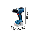 Perceuses-visseuses sans-fil a percussion GSB 18V-65 - BOSCH - sans batterie, ni chargeur - L-Boxx - 06019N3201