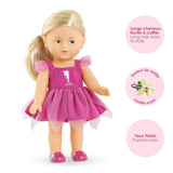 Coffret Mini Corolline - Corolle - Rosy Fée - Poupée en vinyle - Robe de fée - Ailes de papillon