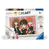 Set de peinture par numéro - Ravensburger - CreArt Kids - Portrait de groupe - 18x24cm - Enfants