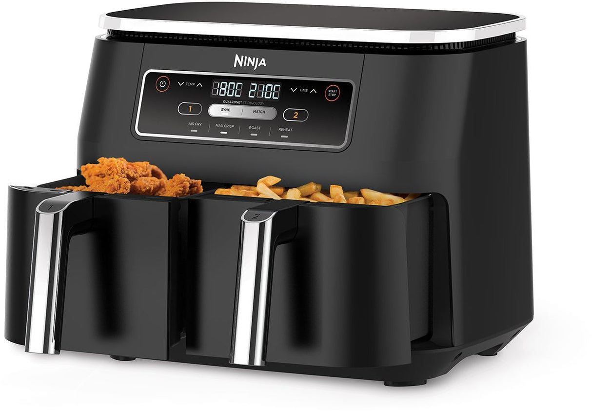 Friteuse sans huile NINJA - Foodi AF200EU - Capacité 7,6L - Double cuve - 4 programmes de cuisson - 2400W