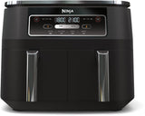 Friteuse sans huile NINJA - Foodi AF200EU - Capacité 7,6L - Double cuve - 4 programmes de cuisson - 2400W