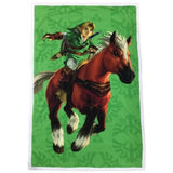 Couverture Sherpa - ZELDA - Link et Epona - 100 x 150 cm