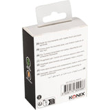 Protege-cartes - Konix - 100 pochettes - Matte Sleeves 66 x 91 mm pour compétition - Magic The Gathering, Pokémon - Noir