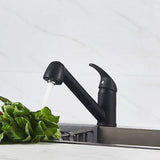 Mitigeur évier de cuisine - Noir mat - Bec orientable - Cartouche céramique Ø 40 mm - EDOUARD ROUSSEAU - Bago