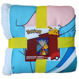 Couverture Sherpa - POKEMON - Evolutions Pokemon Let's Go - 100 x 150 cm
