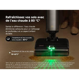 MOVA X4 Pro - Aspirateur Laveur - Lavage a l'eau chaude - Anti-enchevetrement - Auto-nettoyage a 100 C - Aspiration de 20 kPa