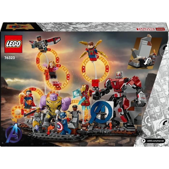 LEGO 76323 Combat final d'Avengers, Marvel