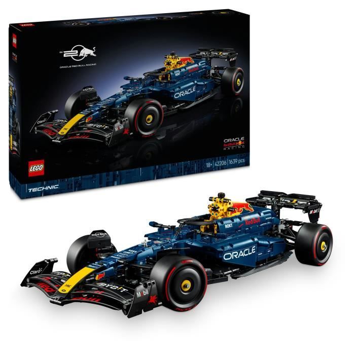 LEGO Technic F1 Oracle Red Bull Racing RB20 - Jeu de Construction Collector pour Adulte - Inclut Un Moteur V6 et Une boîte de Vitess