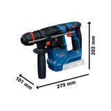 Perforateur - Bosch - GBH 18V-18 X - Sans fil - Mandrin ONECHUCK - KickBack Control