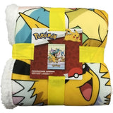 Couverture Sherpa - POKEMON - Evolutions - 100 x 150 cm