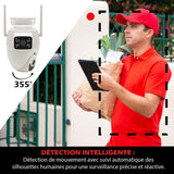 Caméra extérieure connectée - KYF - Wifi - Rotative PT-  Doubles capteurs 2 x 3MP