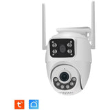 Caméra extérieure connectée - KYF - Wifi - Rotative PT-  Doubles capteurs 2 x 3MP