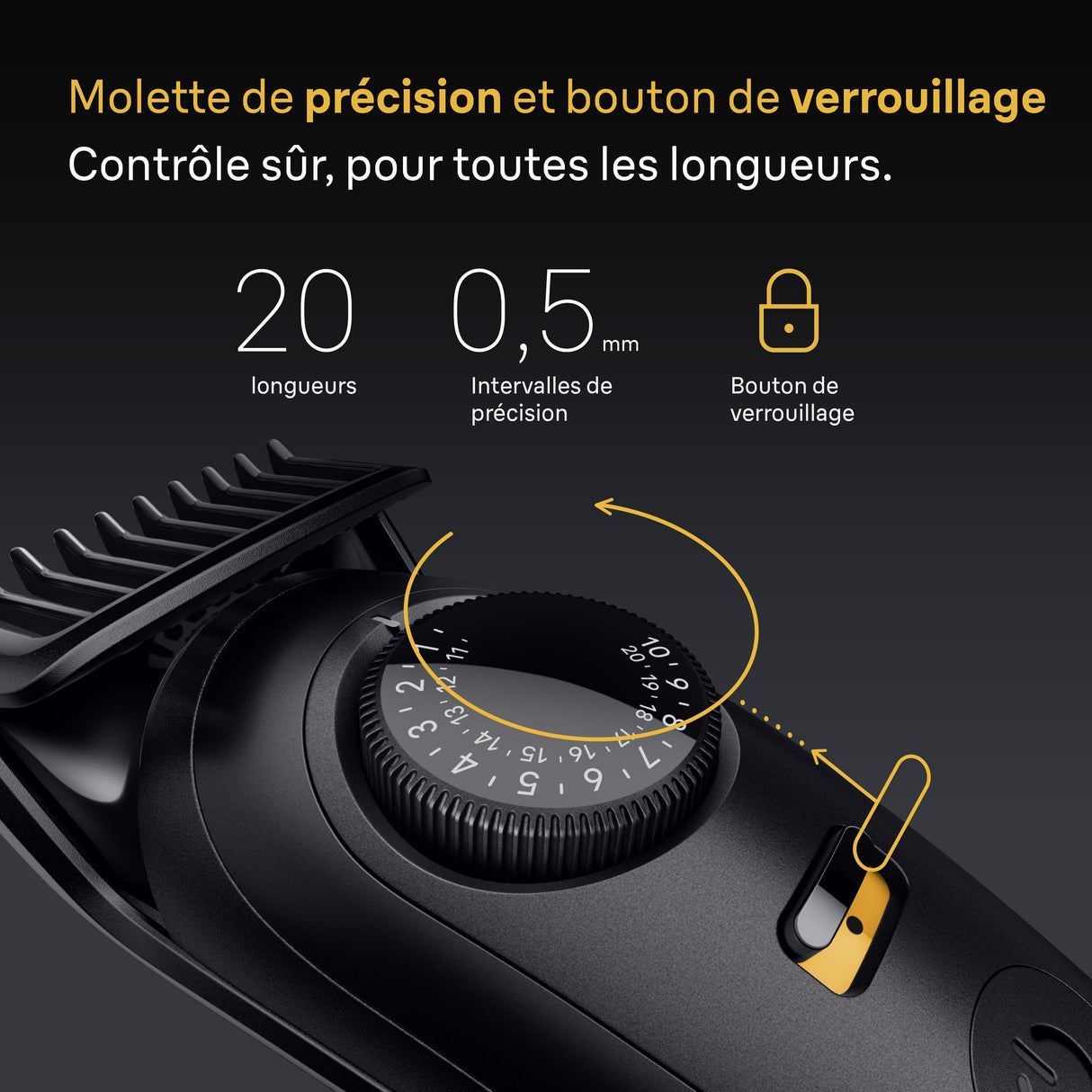 Rasoir électrique - BRAUN - Séries 5 BT5500 - 120 min autonomie - Étanche - Noir