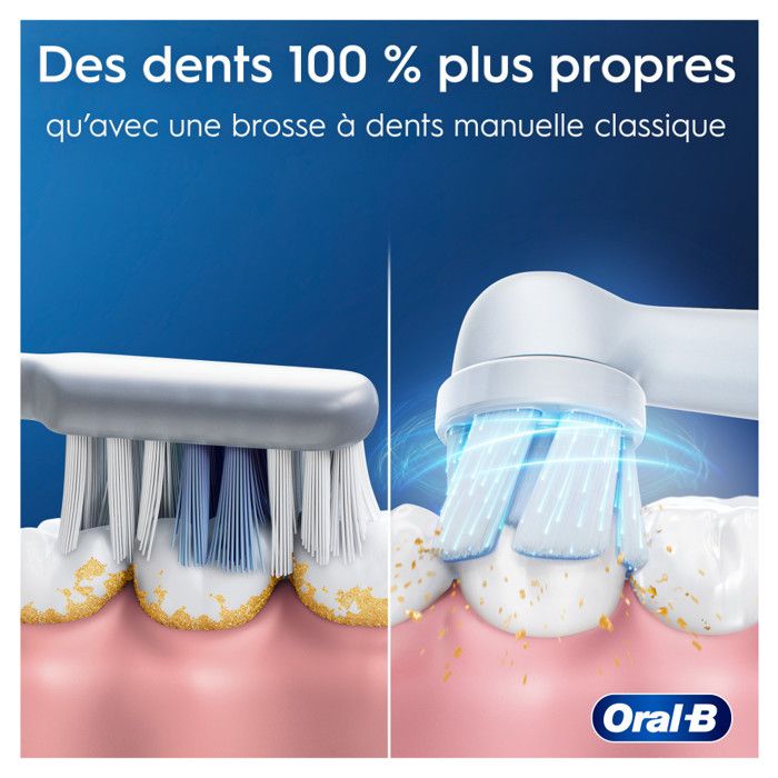 Brosse a dents électrique - ORAL-B - iO2 - Vert Foret - 3 modes de brossage - Minuteur 2 minutes