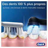 Brosse a dents électrique - ORAL-B - iO2 - Noir - 3 modes de brossage - Minuteur 2 minutes