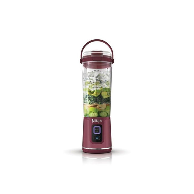 NIN171Blender portable Ninja Blast - BC151EUCR - bol 530 ml - autonomie 2h - sans fil - sans BPA - Cranberry