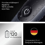 Tondeuse multi-usage - BRAUN - MGK7540 - 120 min - Étanche - Noir