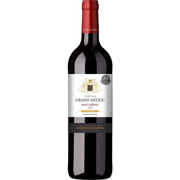 Château Grand Médoc 2020 Haut-Médoc Cru Bourgeois - Vin rouge de Bordeaux