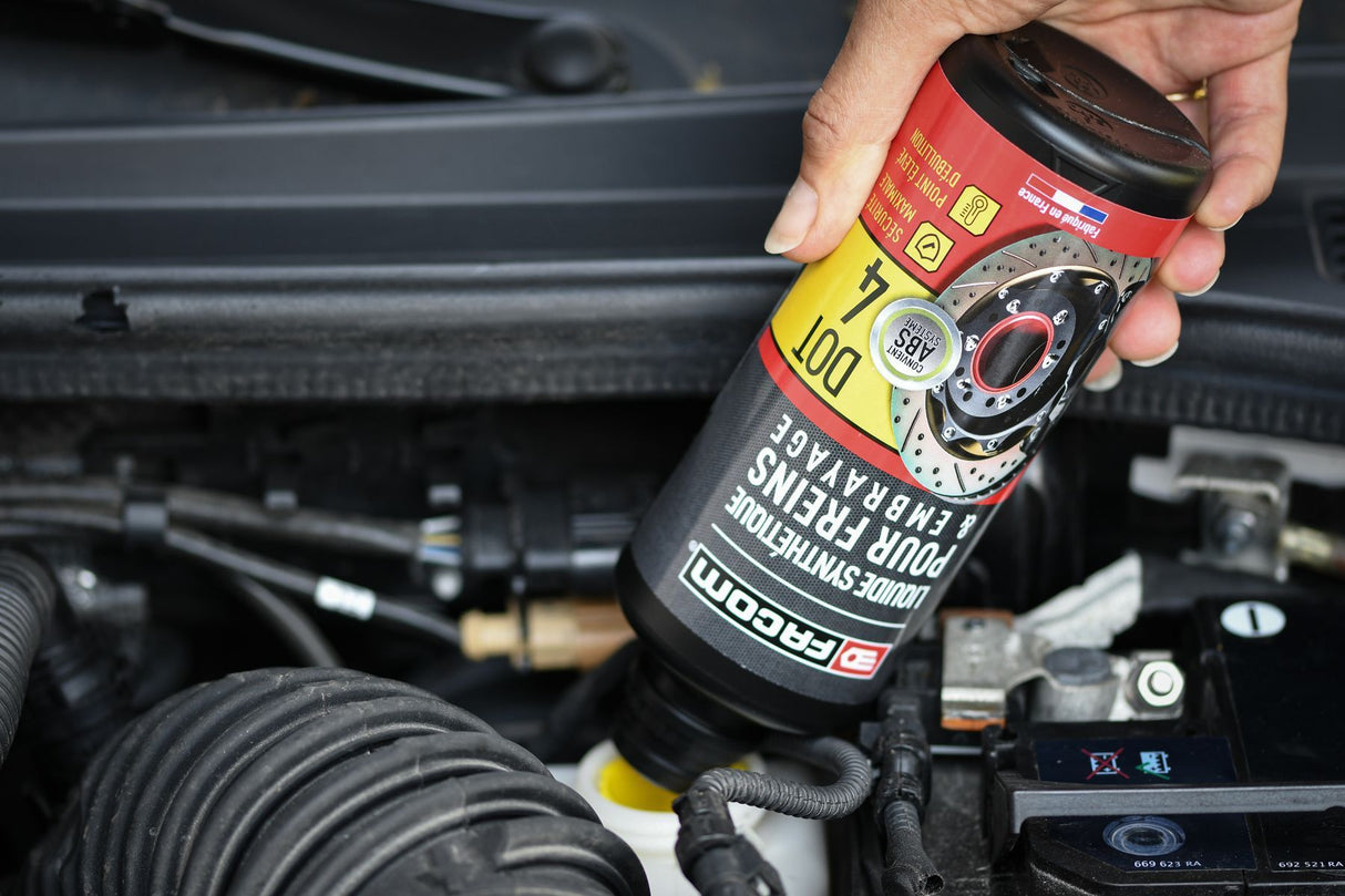 Liquide de frein - FACOM -  DOT4 - 500 ml