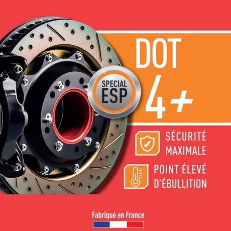Liquide de frein DOT4+ - FACOM - 500 ml