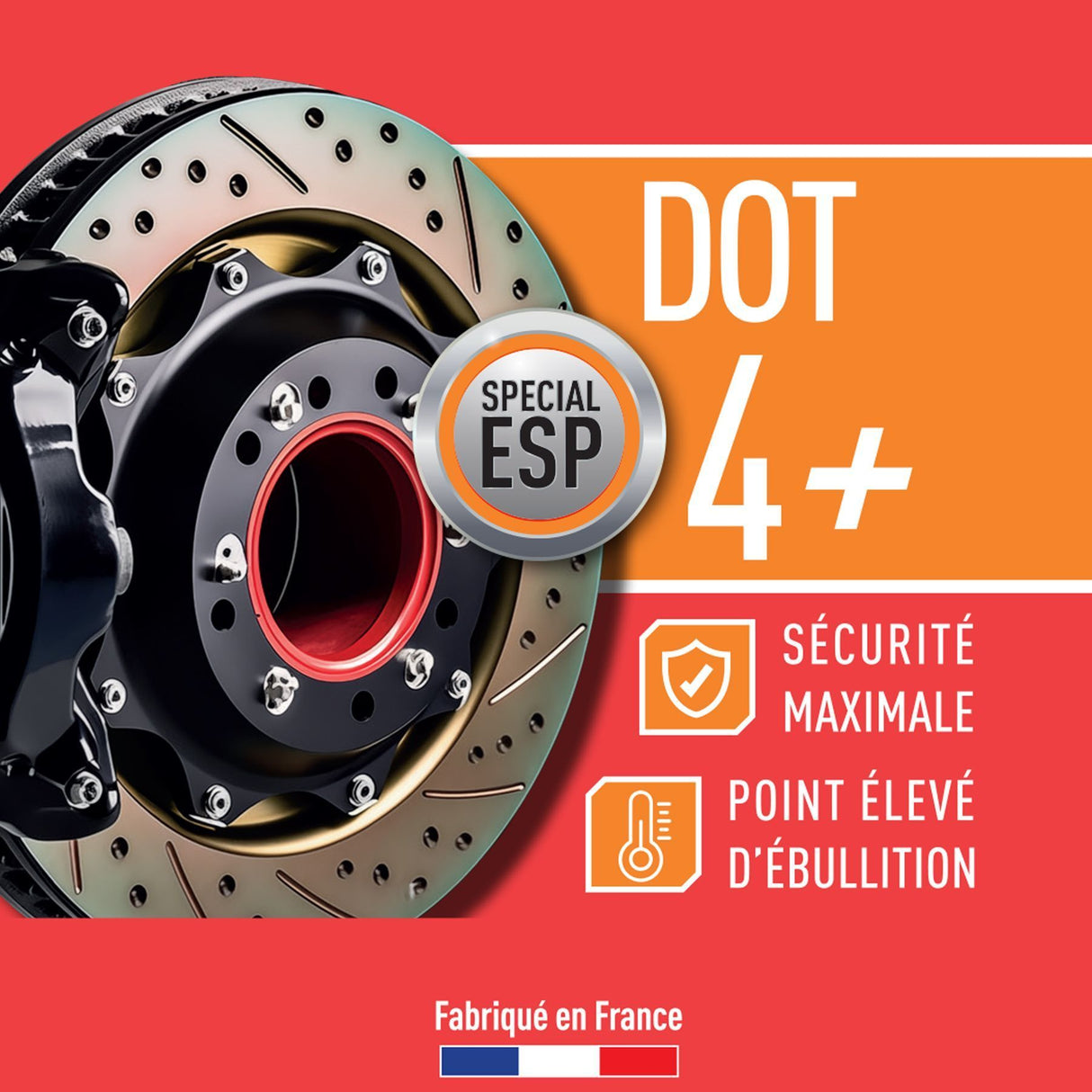 Liquide de frein DOT4+ - FACOM - 500 ml