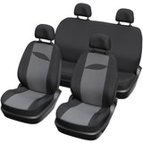 Housses auto - XLCOVER - Non fractionnable - Compatible Airbags - Housses sieges avant, appuis-tete et banquette arriere