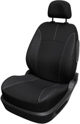 Housse de siege auto - XLCOVER - Compatible Airbags - Noir - Universelle - 3 pieces