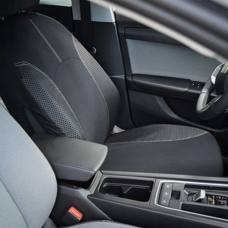 Housse de siege auto - XLCOVER - Compatible Airbags - Noir - Universelle - 3 pieces