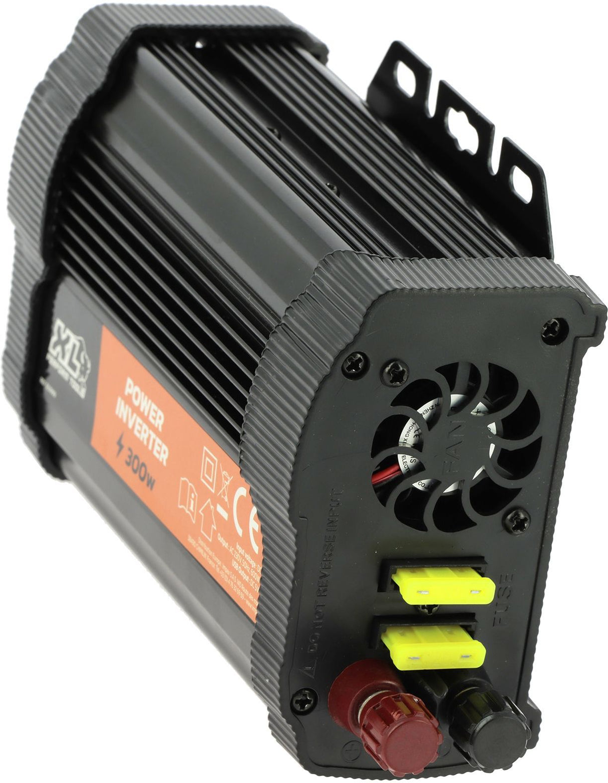 Convertisseur - XL PERFORM TOOLS - 12V-230V - 300 W - 2 fusibles inclus - 2 sorties USB